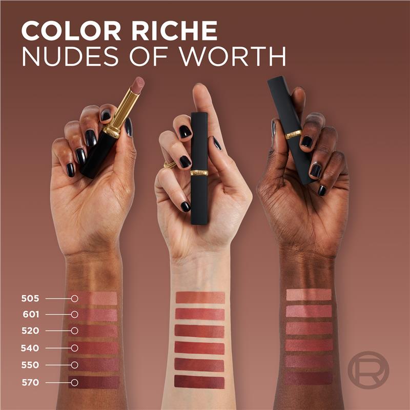 L'Oreal Paris Color Riche Intense Volume Matte Lipstick 601 Worth It