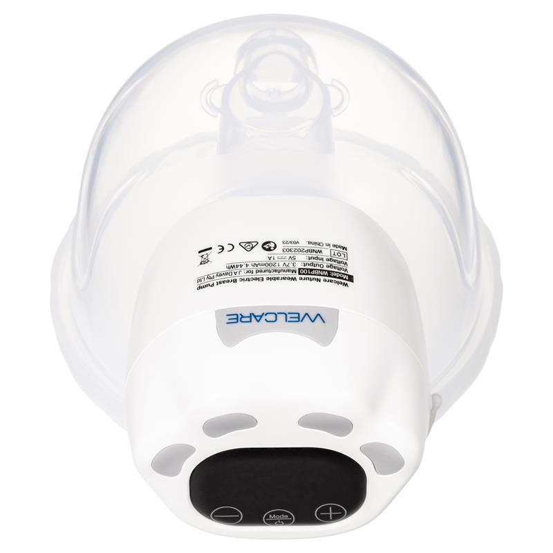 Welcare Wearable Electric Breast Pump - USB C Rechargeable & Hands-Free