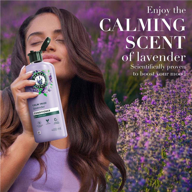 Herbal Essences Conditioner Calm Frizz Lavender Haircare 400ml