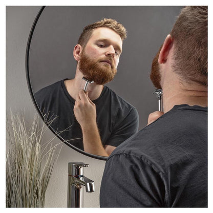 King C Gillette Double Edge Safety Razor + 5 Razor Blades - Ultimate Shaving Experience