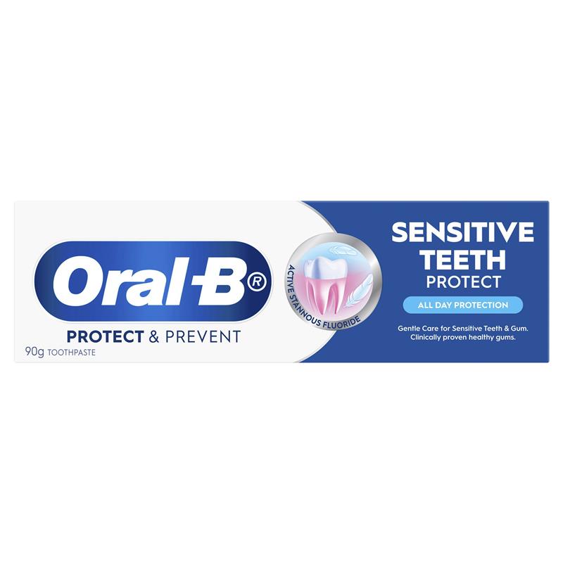Oral-B Sensitive Teeth All Day Protection Toothpaste 90g - Mint Flavor