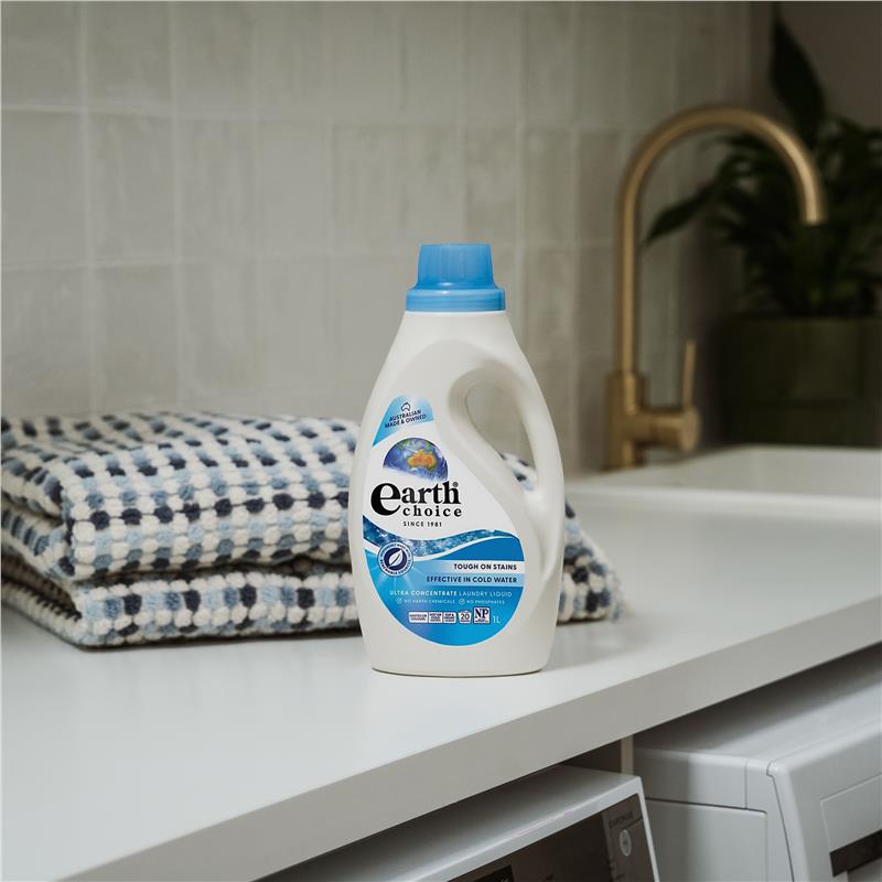 Earth Choice Ultra Concentrate Laundry Liquid 1 Litre - Natural Stain Fighter