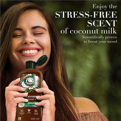 Herbal Essences Bio Renew Hydrate Coconut Milk Shampoo 400ml