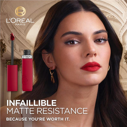 L'Oreal Paris Infallible Matte Resistance Liquid Lipstick 601 Worth It