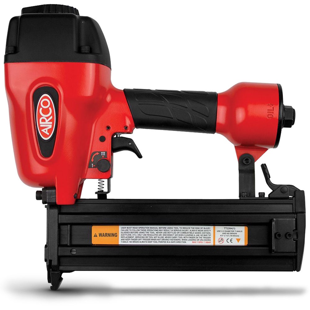 AIRCO 18-64mm T ND Series T Nailer 14ga Air Nailer Bradder TTT2264