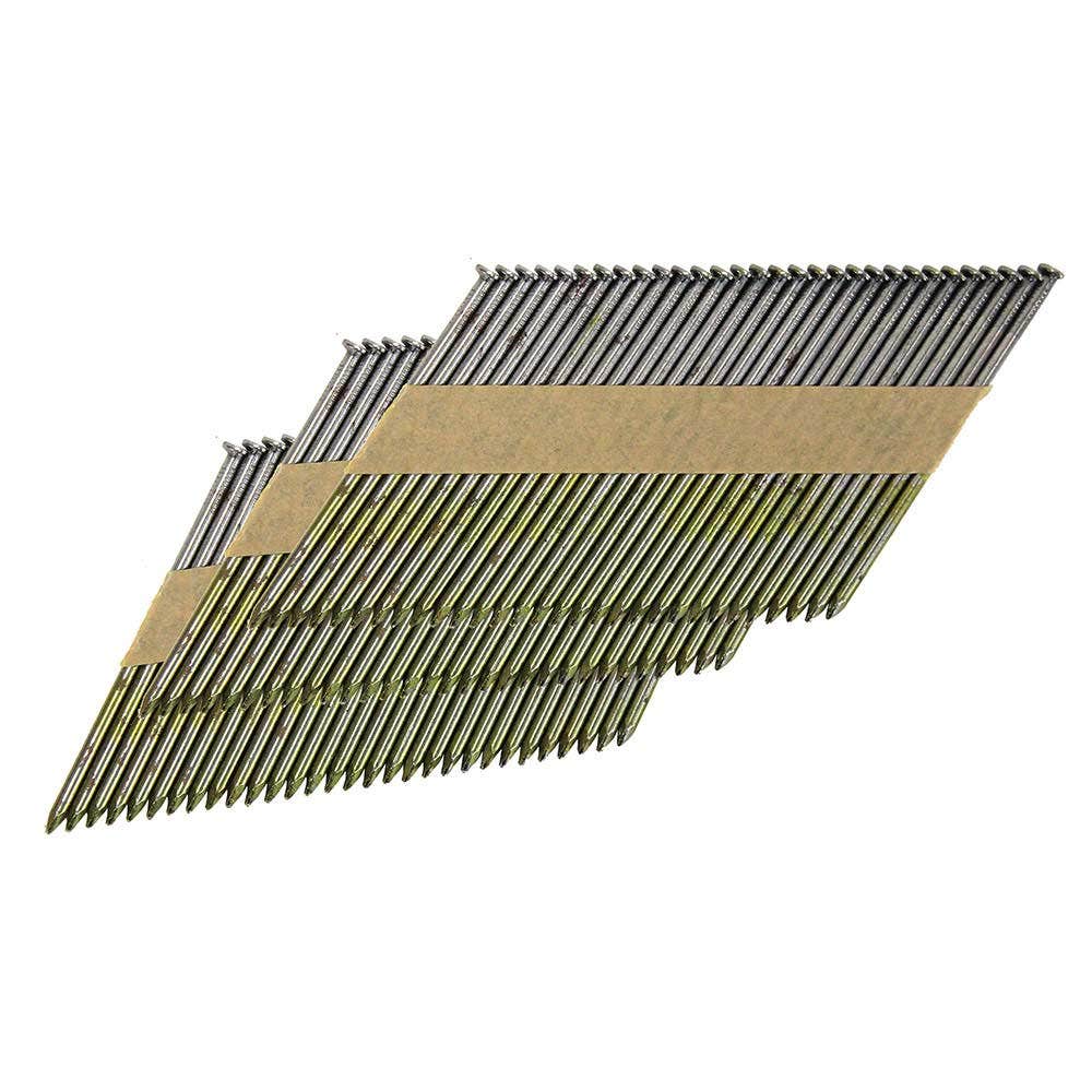 AIRCO 34 degrees Bright Steel Framing Nails - 88mm Box of 3000 ND34880