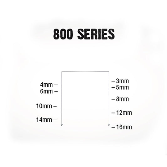 AIRCO 800 Series Staples - 14 x 13mm SF80140