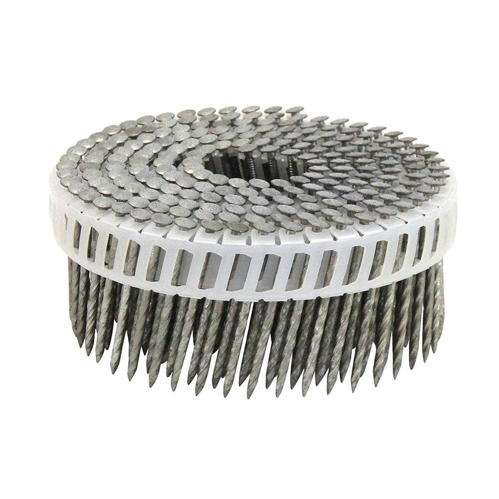 AIRCO Decking Coil Nail Screw Shank Hot Dipped Galvanised - 52mm Box of 1800 YF52254