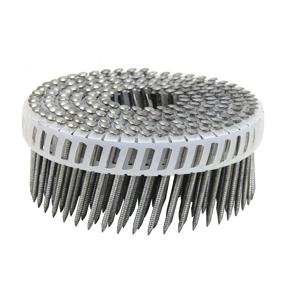 AIRCO Decking Coil Nail Ring Shank Hot Dipped Galvanised - 52mm Box of 1800 YF52256