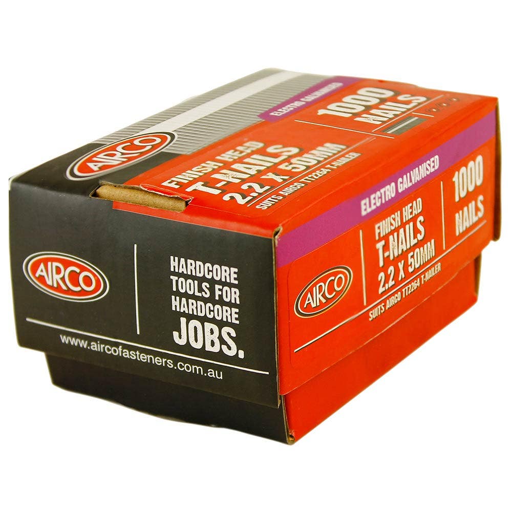 AIRCO FTN Series Brad Nails - 50 x 2.2mm NF21501
