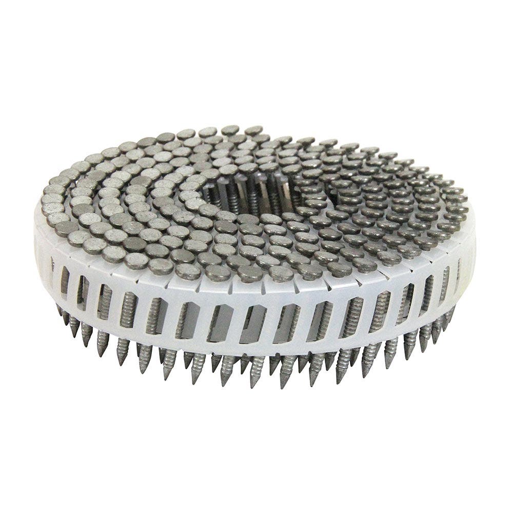 AIRCO Fap Series Coil Nail - Hardened Ring Shank Hot Dipped Galvanised - 32mm Box of 8000 YF32292R