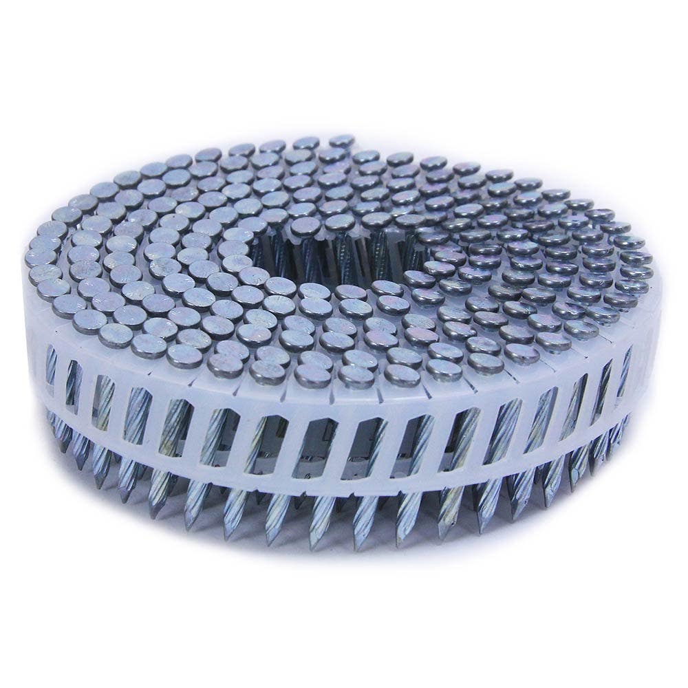 AIRCO Fap Series Coil Nail - Hardened Screw Shank Electro Galvanised - 32mm Box of 6000 YF32290
