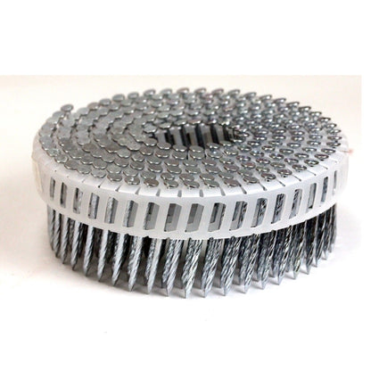 AIRCO Fap Series Coil Nail - Hardened Screw Shank Electro Galvanised - 45mm Box of 6000 YF45250