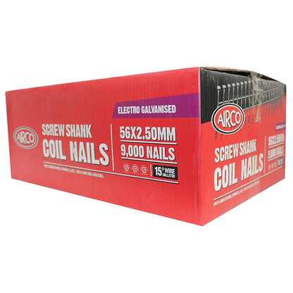 AIRCO Fencing Coil Nail - 56 x 2.5mm YA56251S