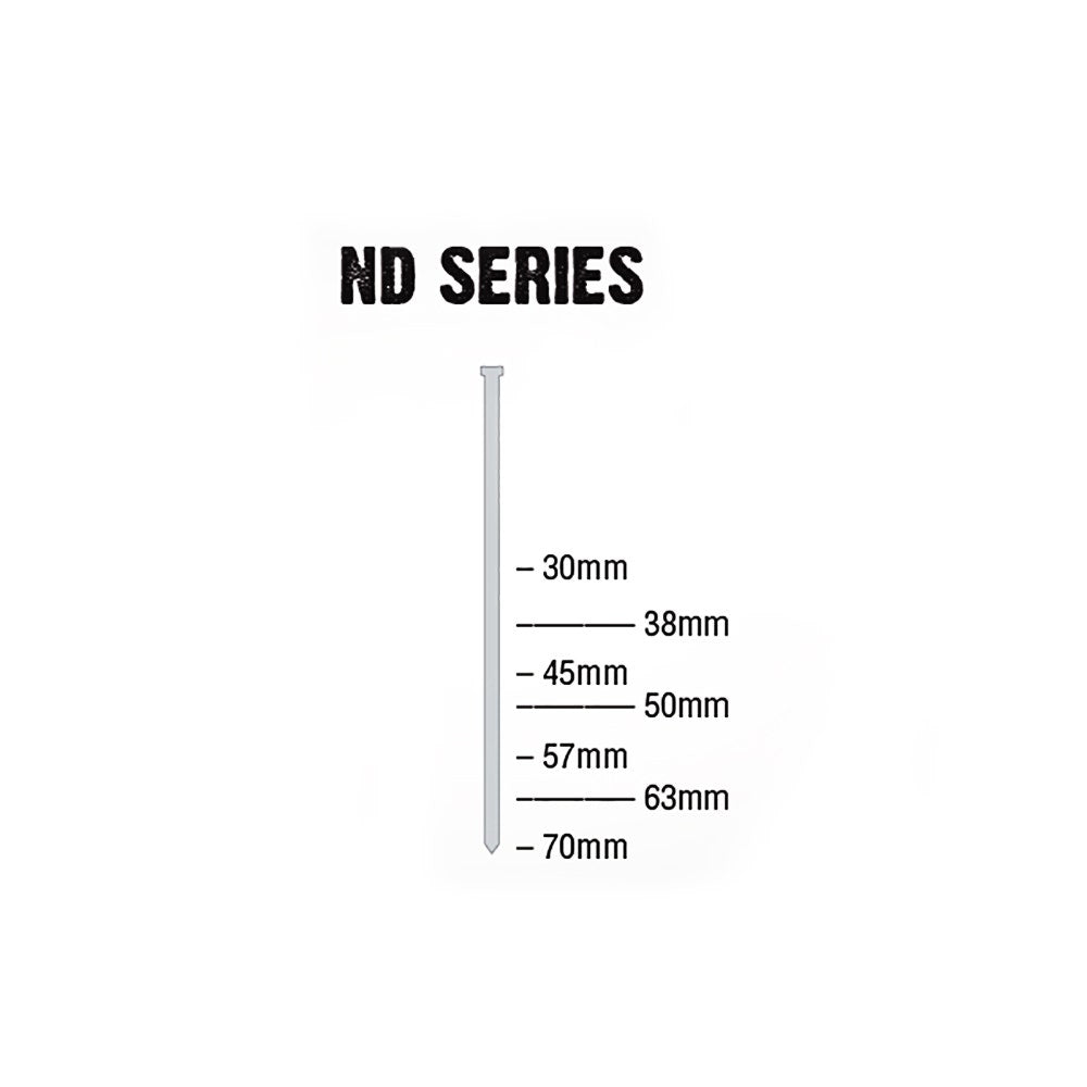 AIRCO ND Series Brad Nails - 50 x 2.1mm BN14500