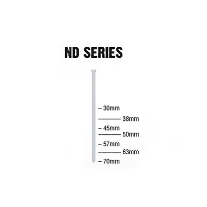 AIRCO ND Series Brad Nails - 50 x 2.1mm BN14500