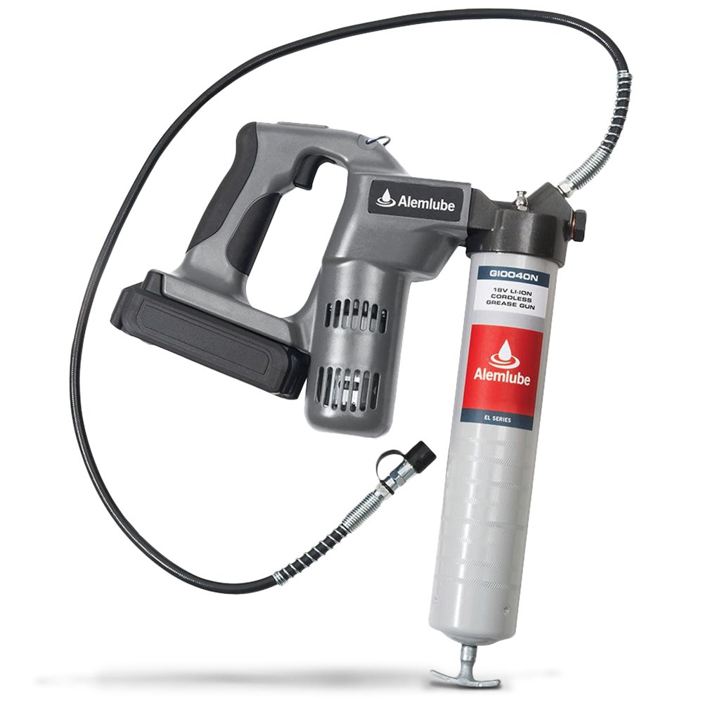 ALEMLUBE 18V Cordless EL Series Lithium-Ion Grease Gun G10040N