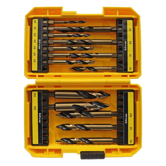 ALPHA 4-13mm 1 4-HX ONSITE+ Step Tip Drill Bit Set - 16 Piece SM16ST