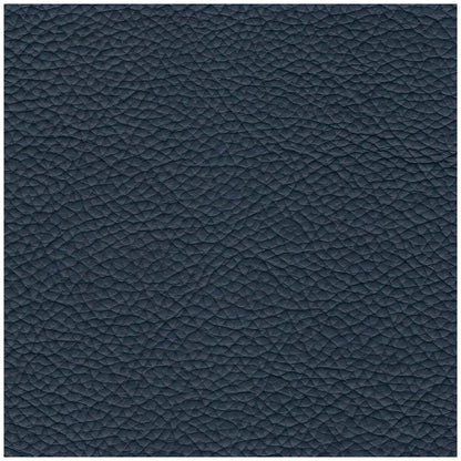 Abbyson Quinton Top Grain Leather Sectional with Adjustable Headrests Blue