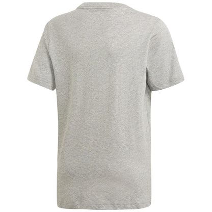 Adidas Boys' 3 Stripe Tee Grey