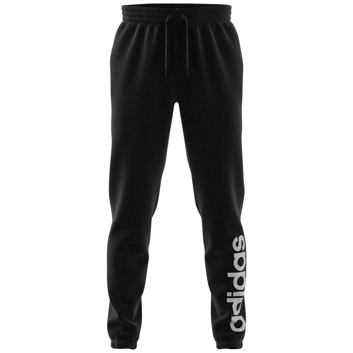 Adidas Essentials Cuff Logo Pant - Black