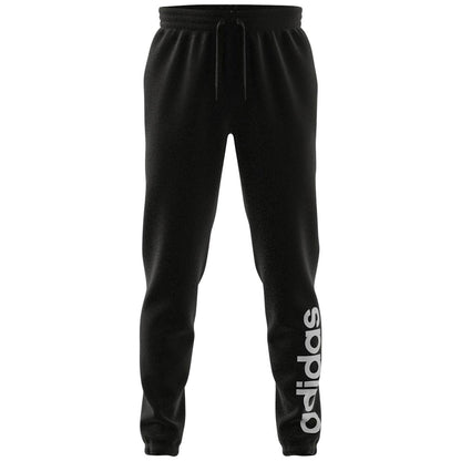 Adidas Essentials Cuff Logo Pant - Black