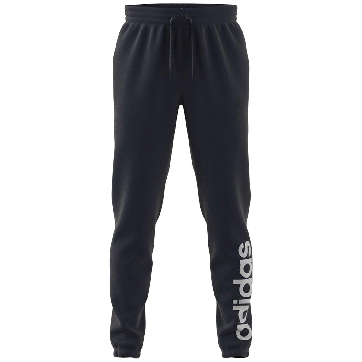 Adidas Essentials Cuff Logo Pant - Black