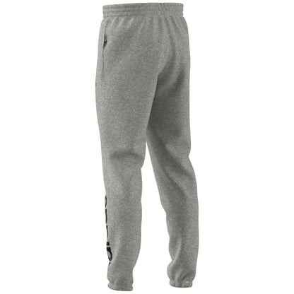 Adidas Essentials Cuff Logo Pant - Heather Grey
