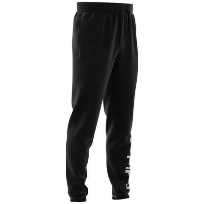 Adidas Essentials Cuff Logo Pant - Black
