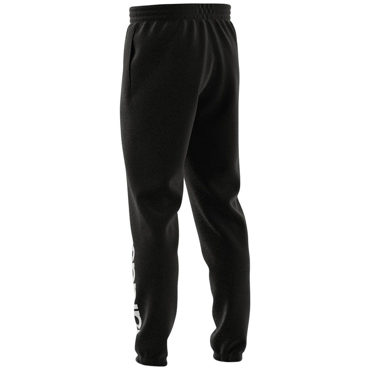 Adidas Essentials Cuff Logo Pant - Black