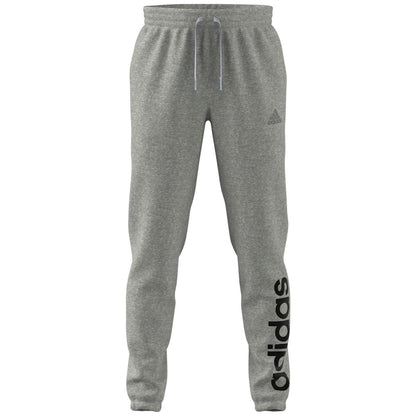 Adidas Essentials Cuff Logo Pant - Heather Grey