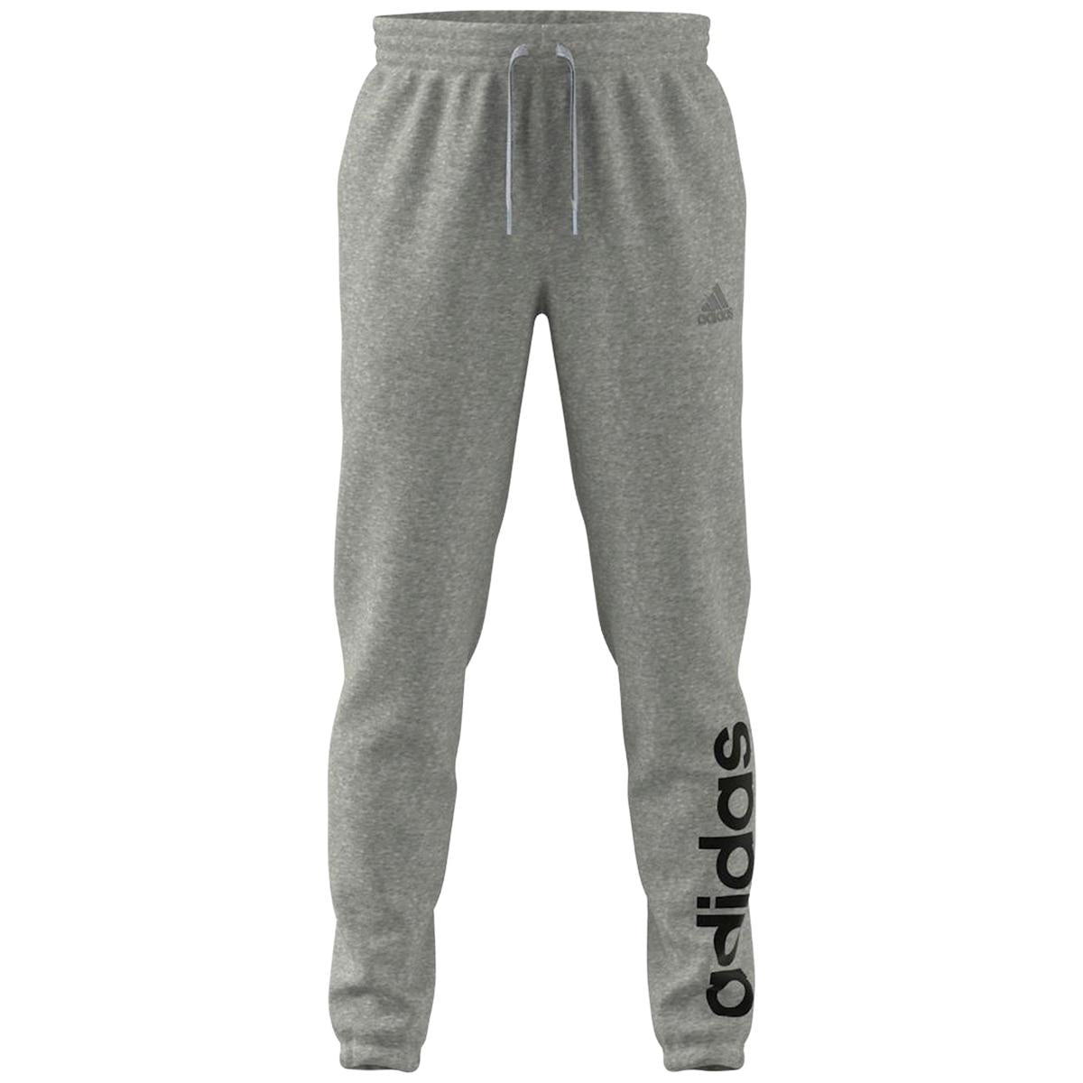 Adidas Essentials Cuff Logo Pant - Black