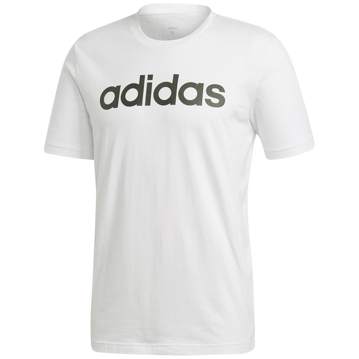 Adidas Essentials Linear T-Shirt Black Logo