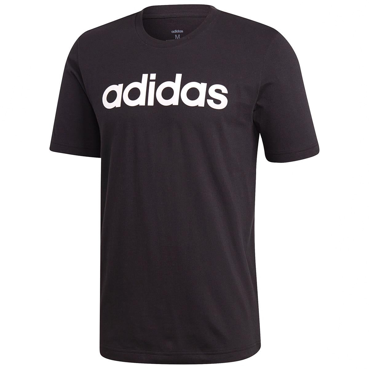 Adidas Essentials Linear T-Shirt Black Logo