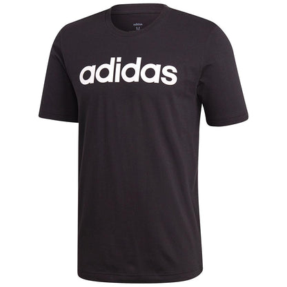 Adidas Essentials Linear T-Shirt Black Logo