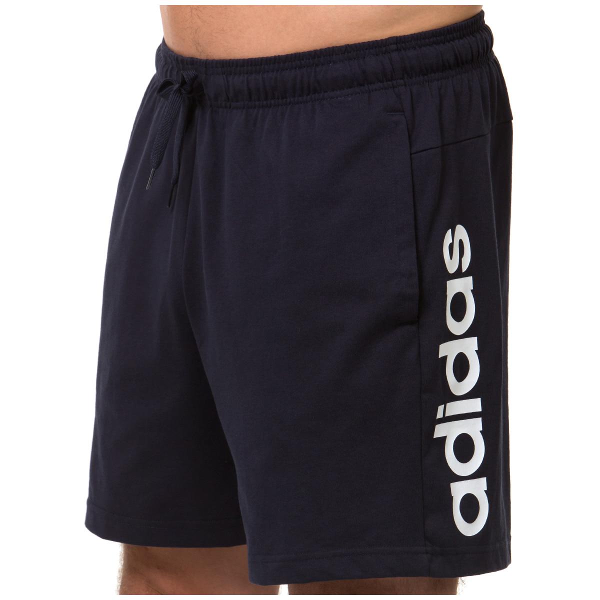 Adidas Men's Climacool 3 Stripe Knit Short Grey Logo