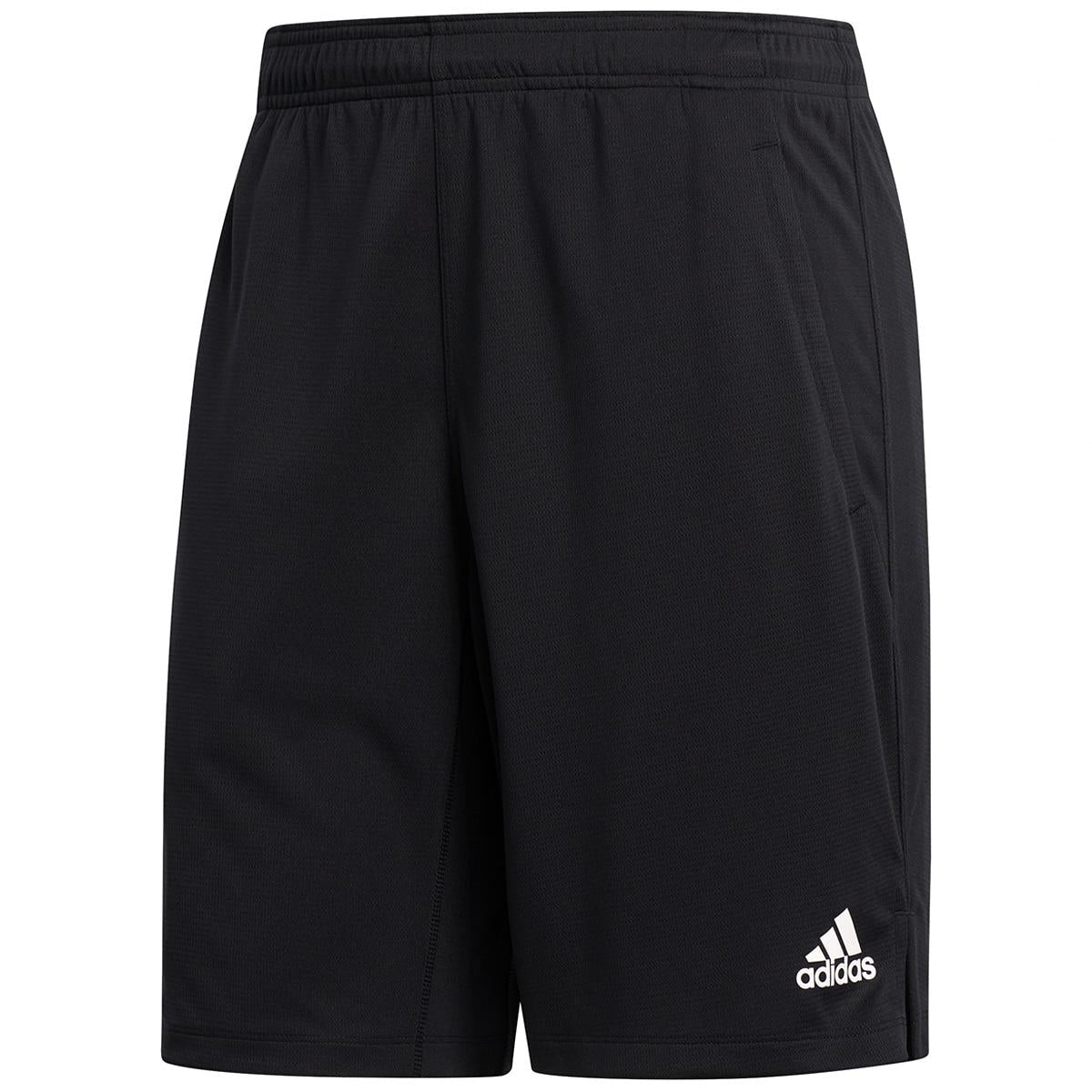 Adidas Men's Climacool 3 Stripe Knit Short Grey Logo