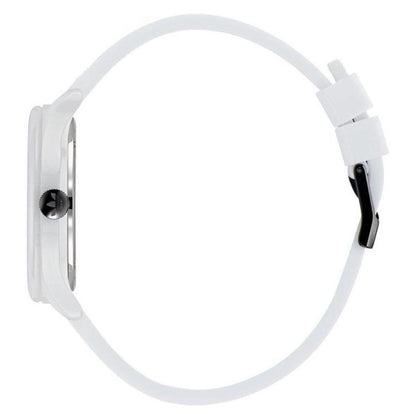 Adidas Originals Code One White Dial Silicone Strap Watch AOSY23030