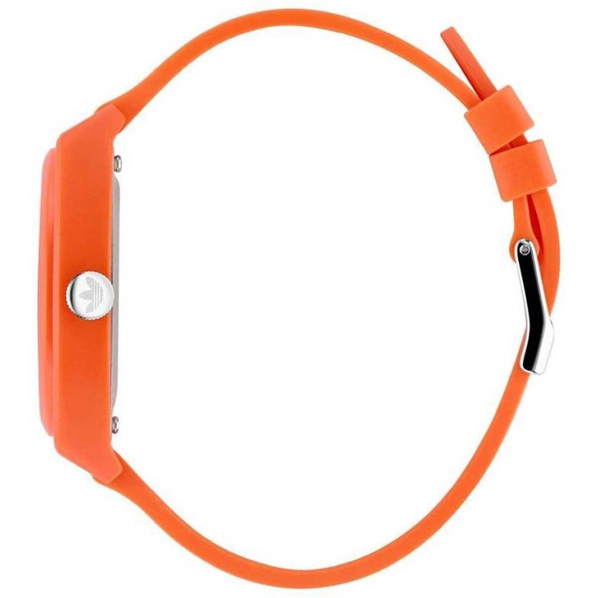 Adidas Originals Project Two Orange Resin Strap Analogue Watch AOST22562