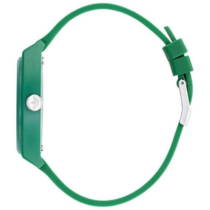 Adidas Originals Project Two Green Resin Strap Analogue Watch AOST22032