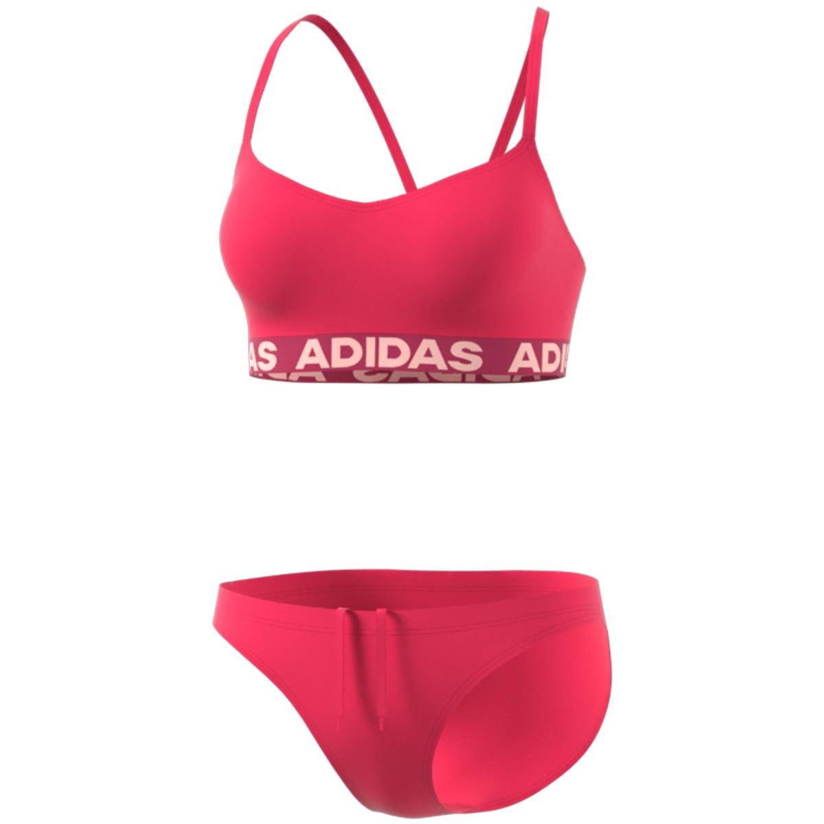 Adidas Women's Two Piece Bikini Pink