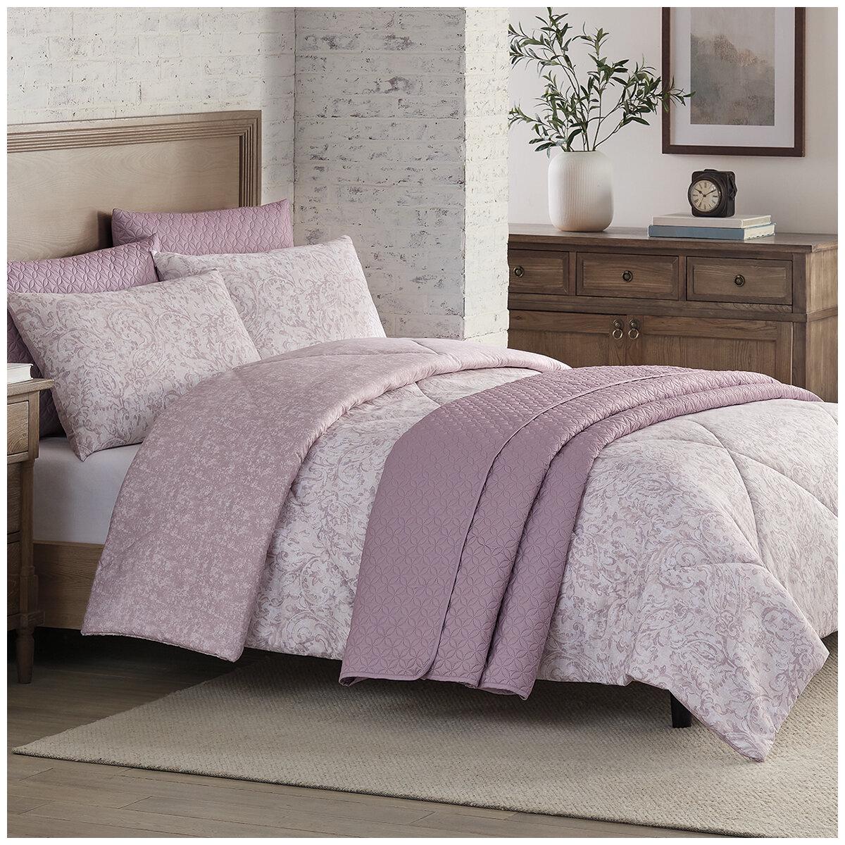 Adorn Home Comforter And Coverlet Queen 6 Piece Set