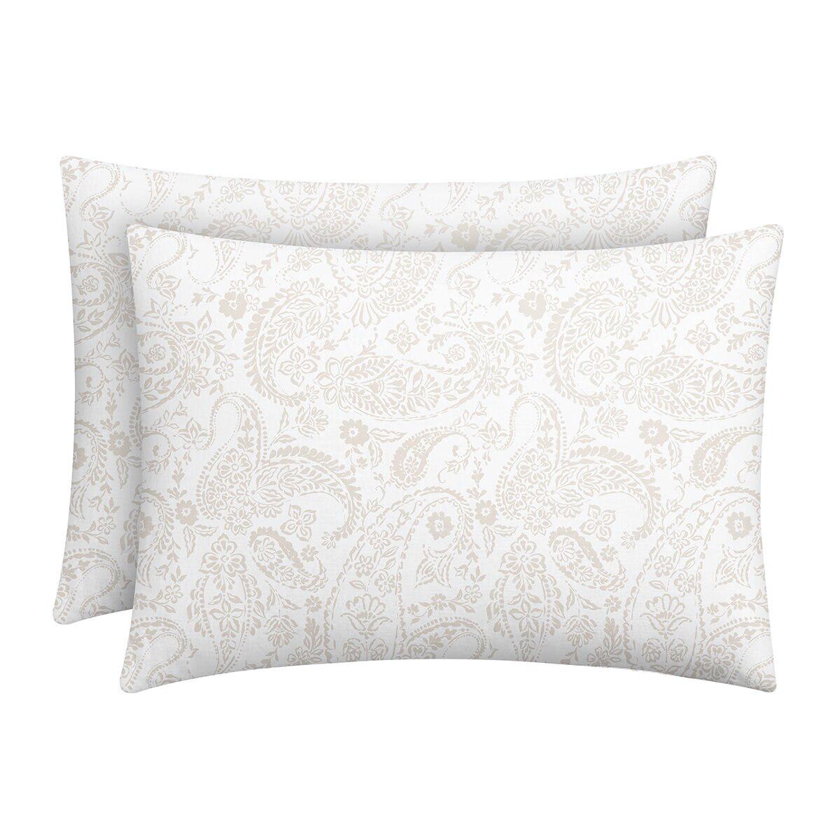 Adorn Home Comforter Queen 6 Piece Set Liney Neutral