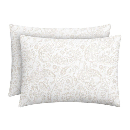 Adorn Home Comforter Queen 6 Piece Set Liney Neutral