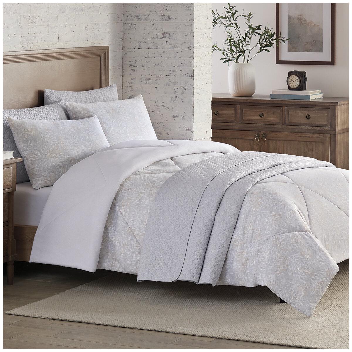 Adorn Home Comforter And Coverlet Queen 6 Piece Set