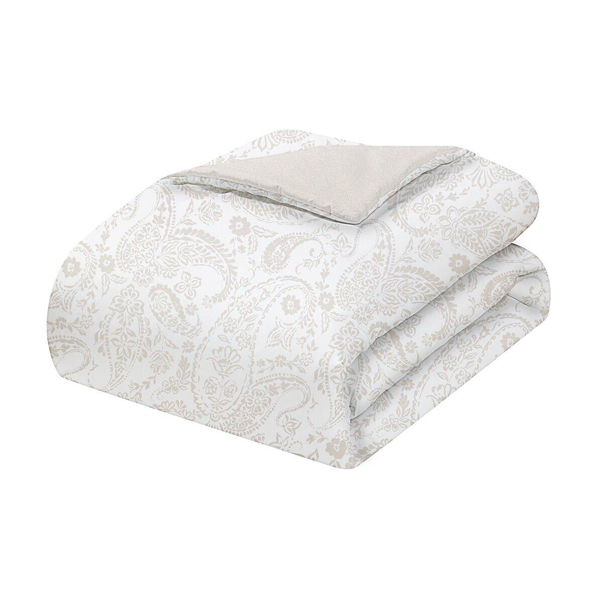 Adorn Home Comforter Queen 6 Piece Set Amara Neutral