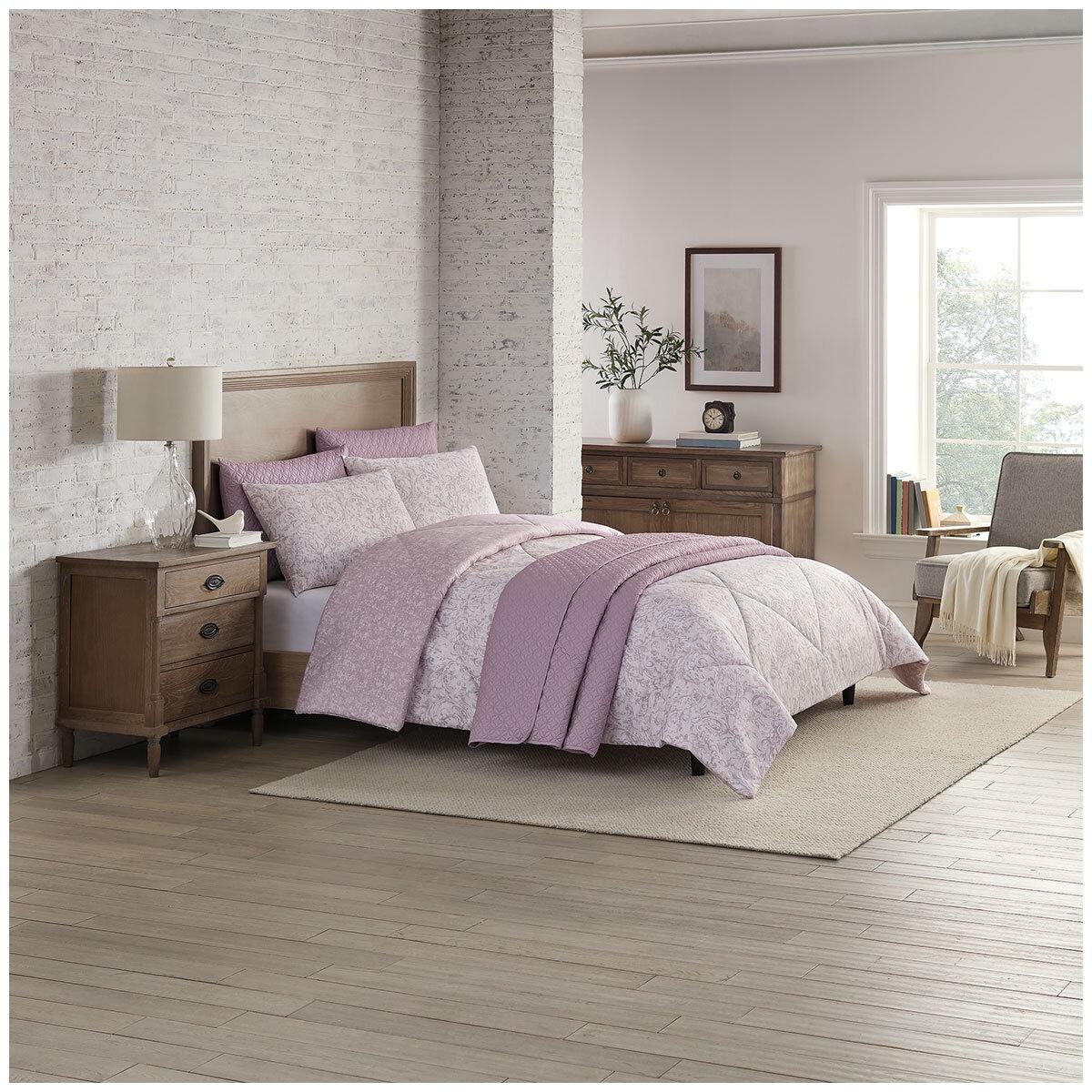 Adorn Home Comforter King 6 Piece Set Emilia