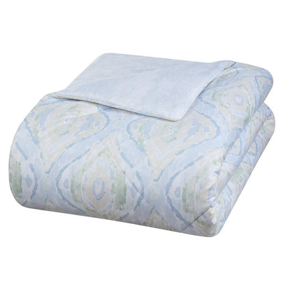 Adorn Home Comforter And Coverlet Queen 6 Piece Set Blue Oliver