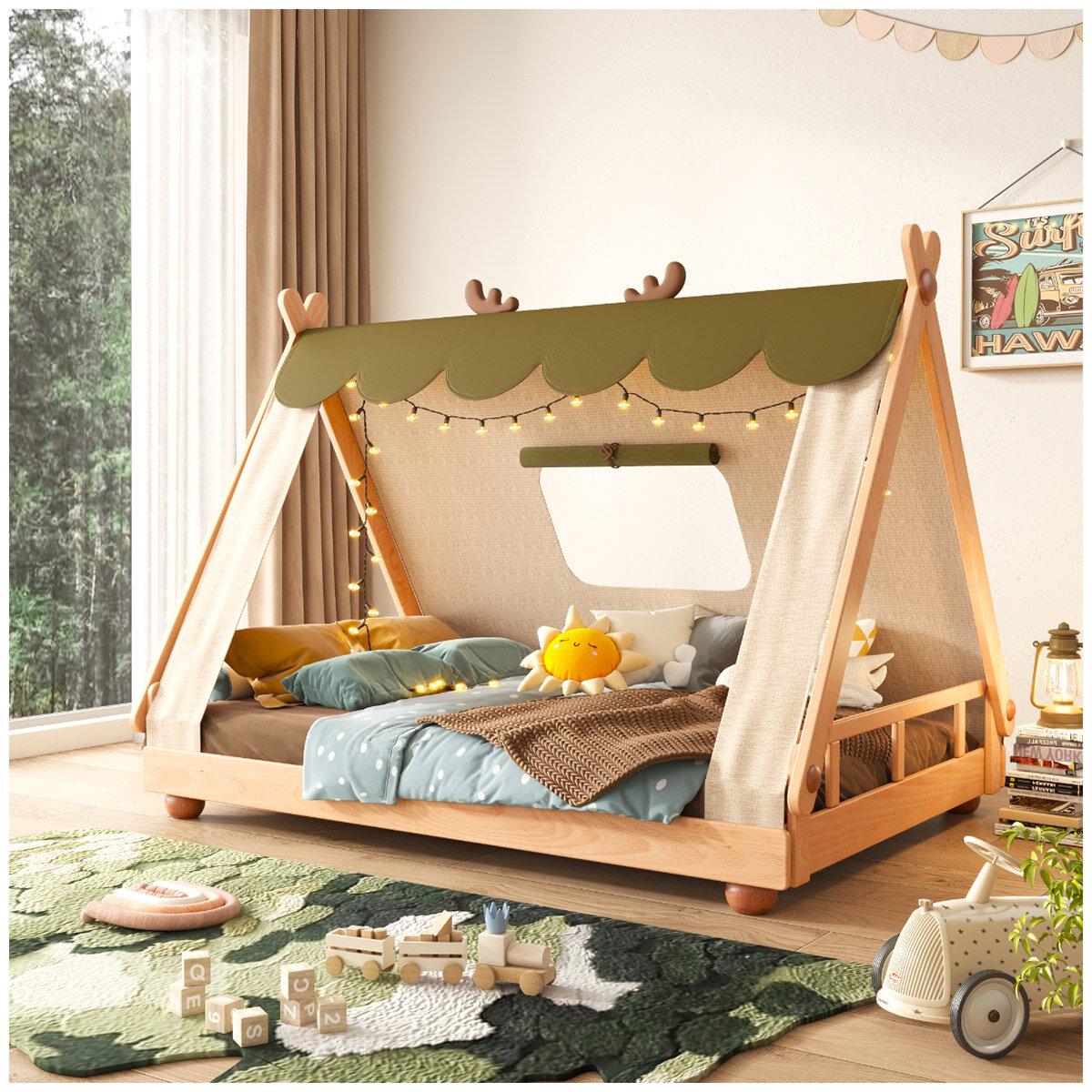 Aesthetik Kids Cubby House Bed