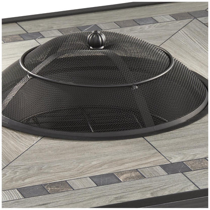 Agio Conway Wood Burner Fire Chat 5 Piece Set